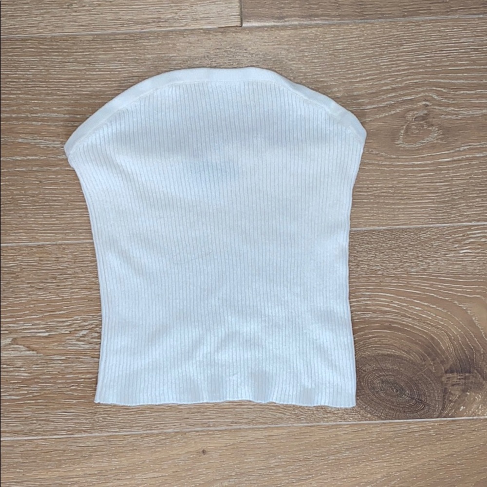 white tube top